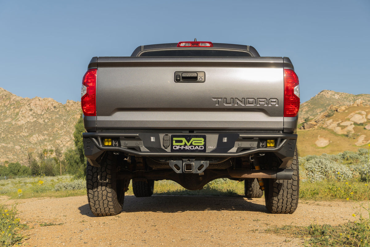2014 2021 Toyota Tundra Tube Rear Bumper DV8 Offroad