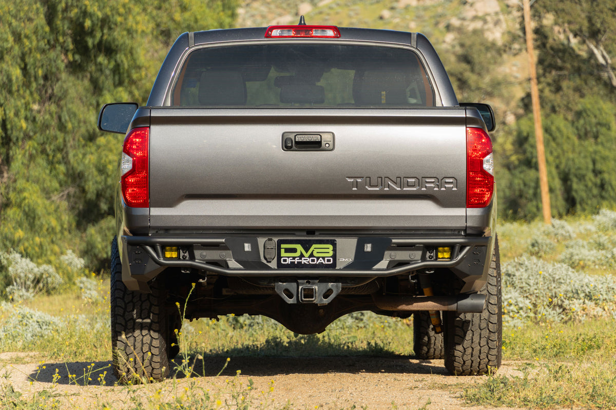 2014 2021 Toyota Tundra Tube Rear Bumper DV8 Offroad