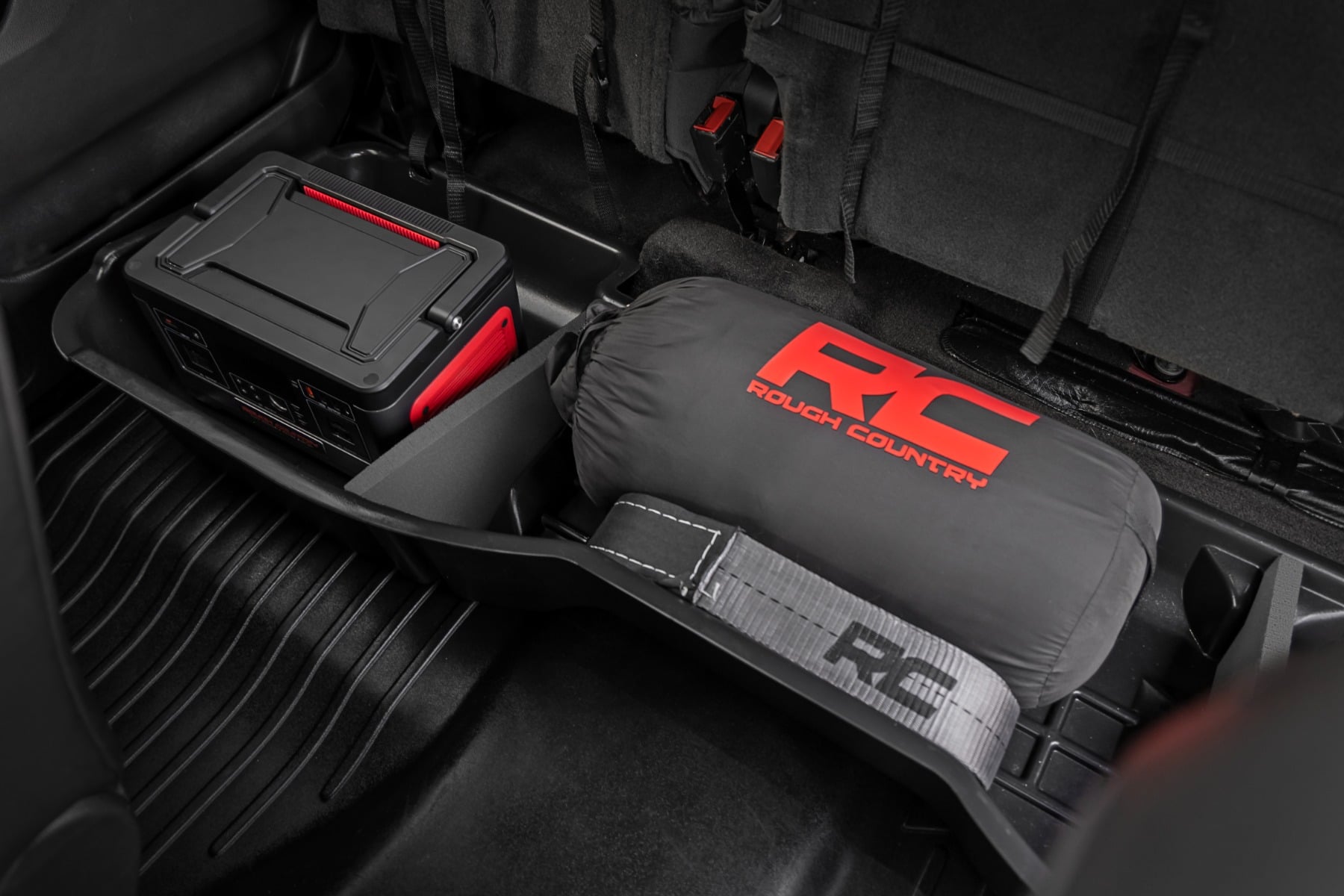 Under Seat Storage Crew Cab Silverado/Sierra 1500/2500HD/3500HD 2WD/4WD Rough Country