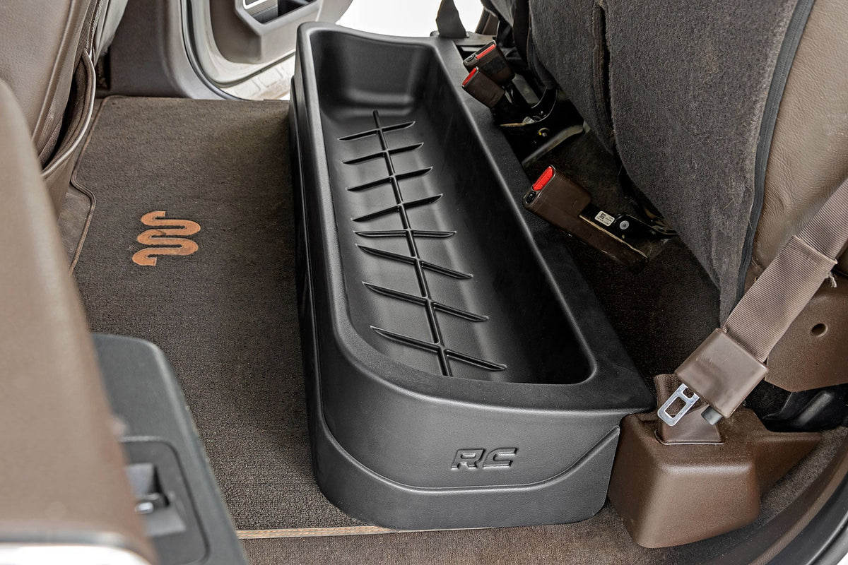 Under Seat Storage Crew Cab Ford F-150/F-250/F-350/Raptor (2015-2026) Rough Country