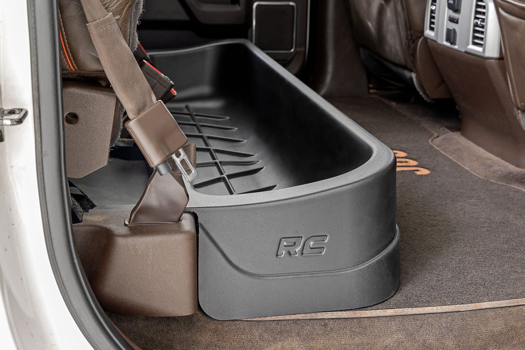 Under Seat Storage Crew Cab Ford F-150/F-250/F-350/Raptor (2015-2026) Rough Country