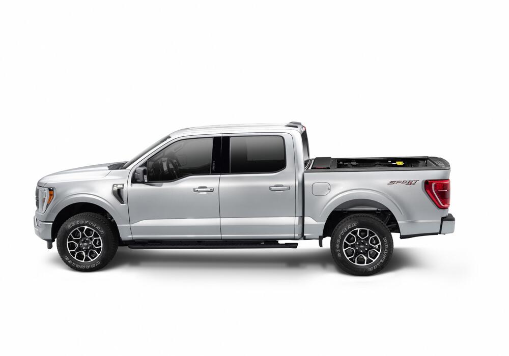 E-Series Locking Retractable Truck Bed Cover for 2021-2025 Ford F-150 5' 7 inch Bed Roll N Lock