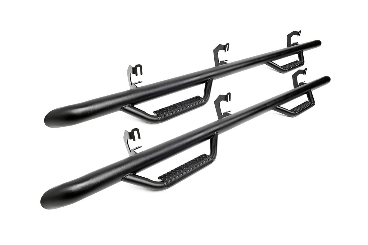Dodge Wheel to Wheel Nerf Steps 09-15.5 RAM 1500 Crew Cab 5 Foot 7 Inch Bed Rough Country