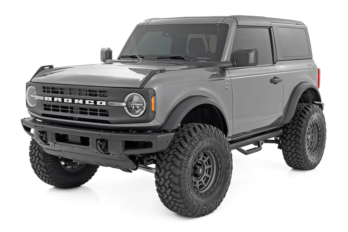 Nerf Steps Wheel to Wheel 2 Door Ford Bronco (2 Door) 4WD (2021-2025) Rough Country