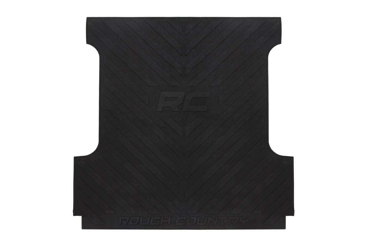 Bed Mat 5 Foot 7 Inch Bed RC Logo Ford F-150/F-150 Lightning/Raptor (2015-2026) Rough Country