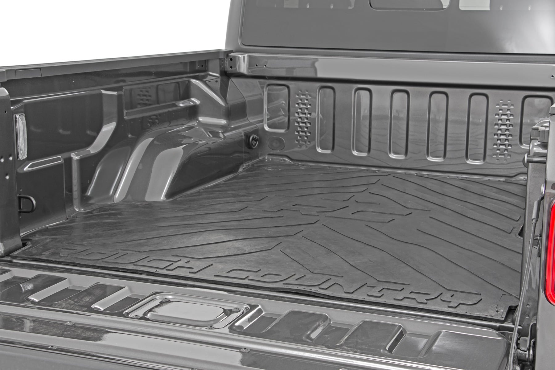 Bed Mat 5 Foot Bed RC Logo Jeep Gladiator JT 4WD (2020-2025) Rough Country