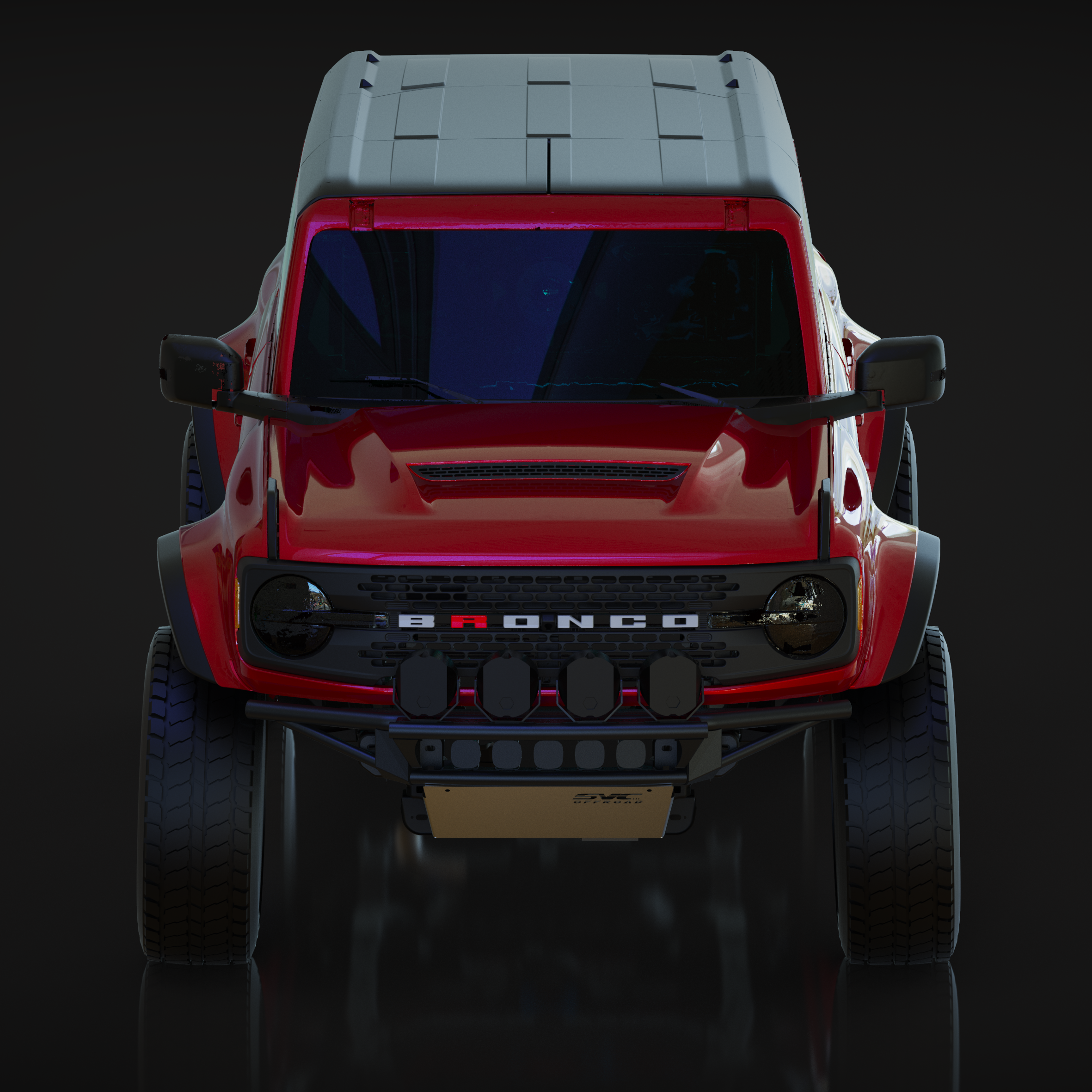 2021-2026 Ford Bronco 4-Door Rear Quarter Kit
