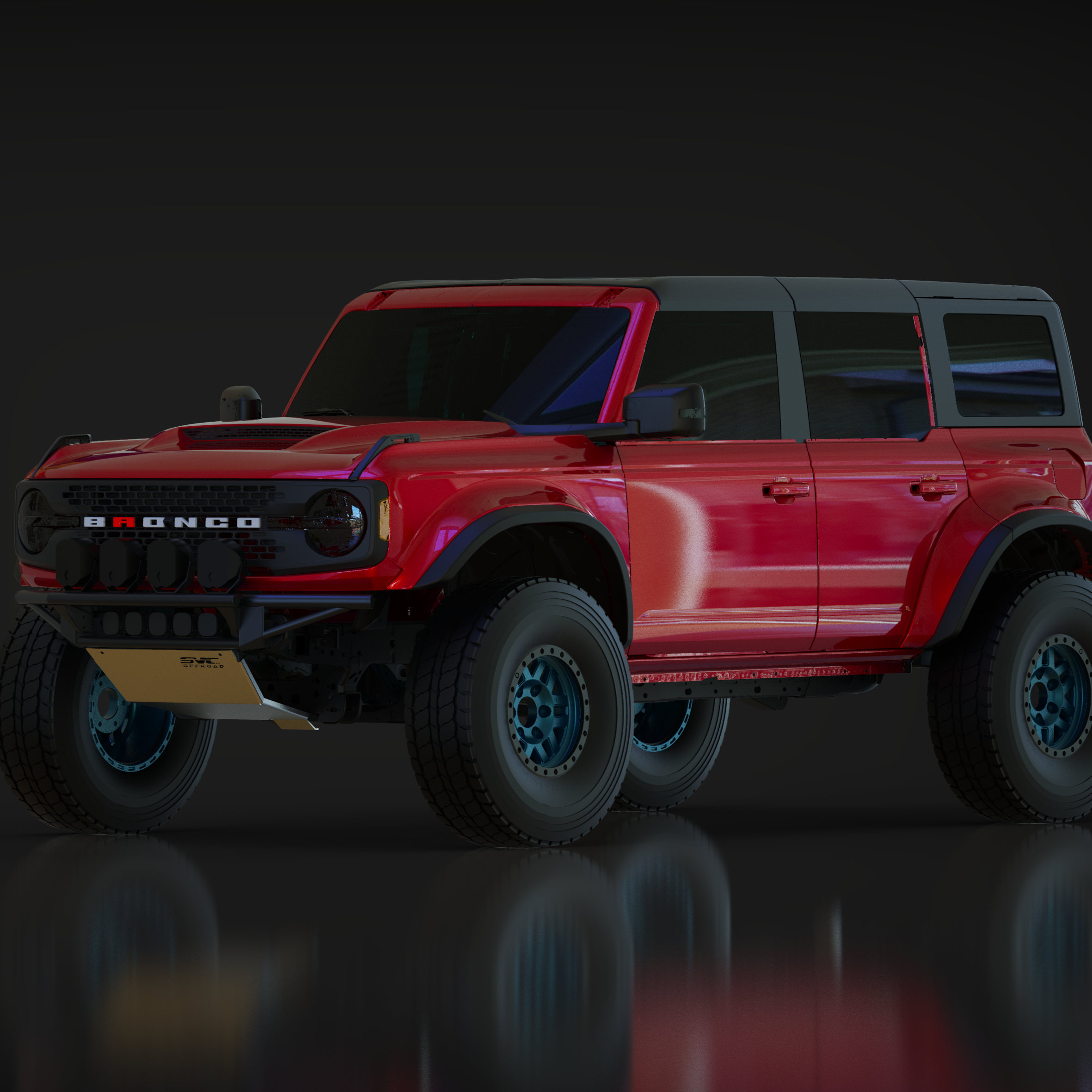 2021-2026 Ford Bronco Fenders