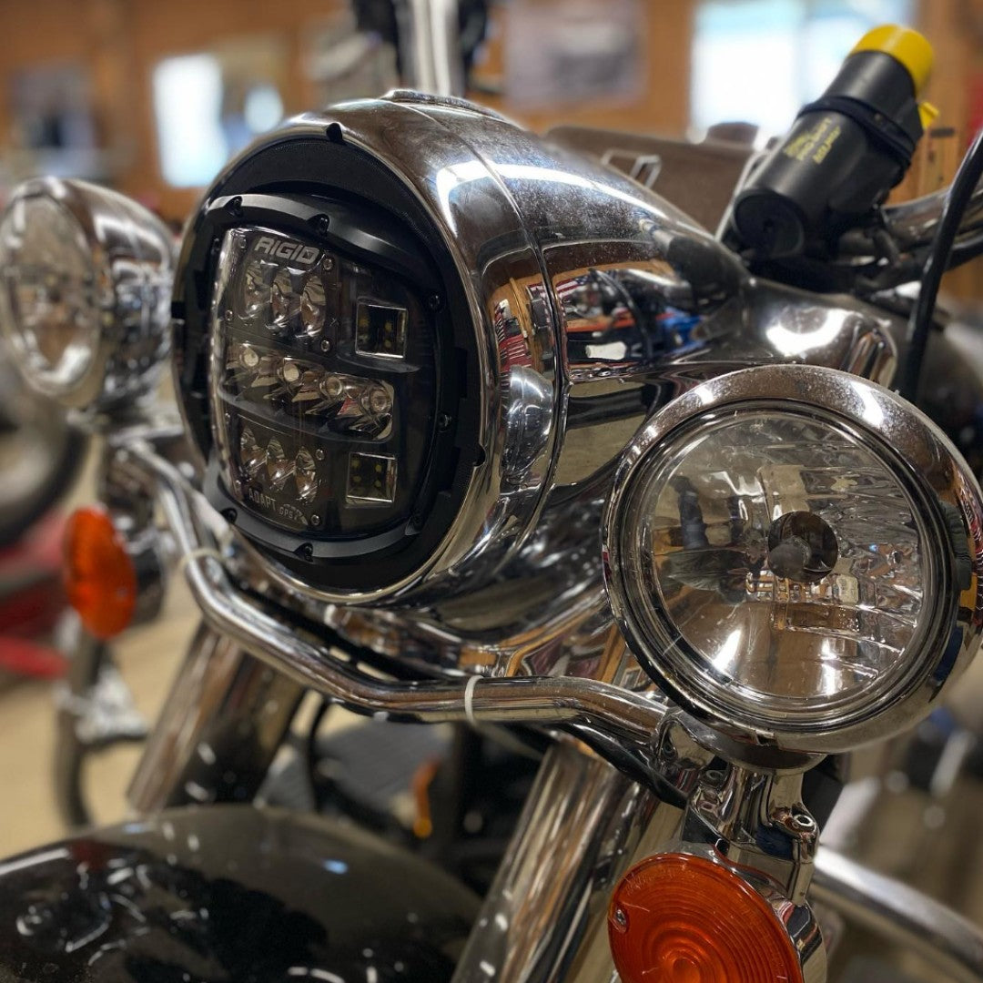 ROAD KING RIGID INDUSTRIES ADAPT XP MOUNTING BRACKET AND WIRING HARNESS