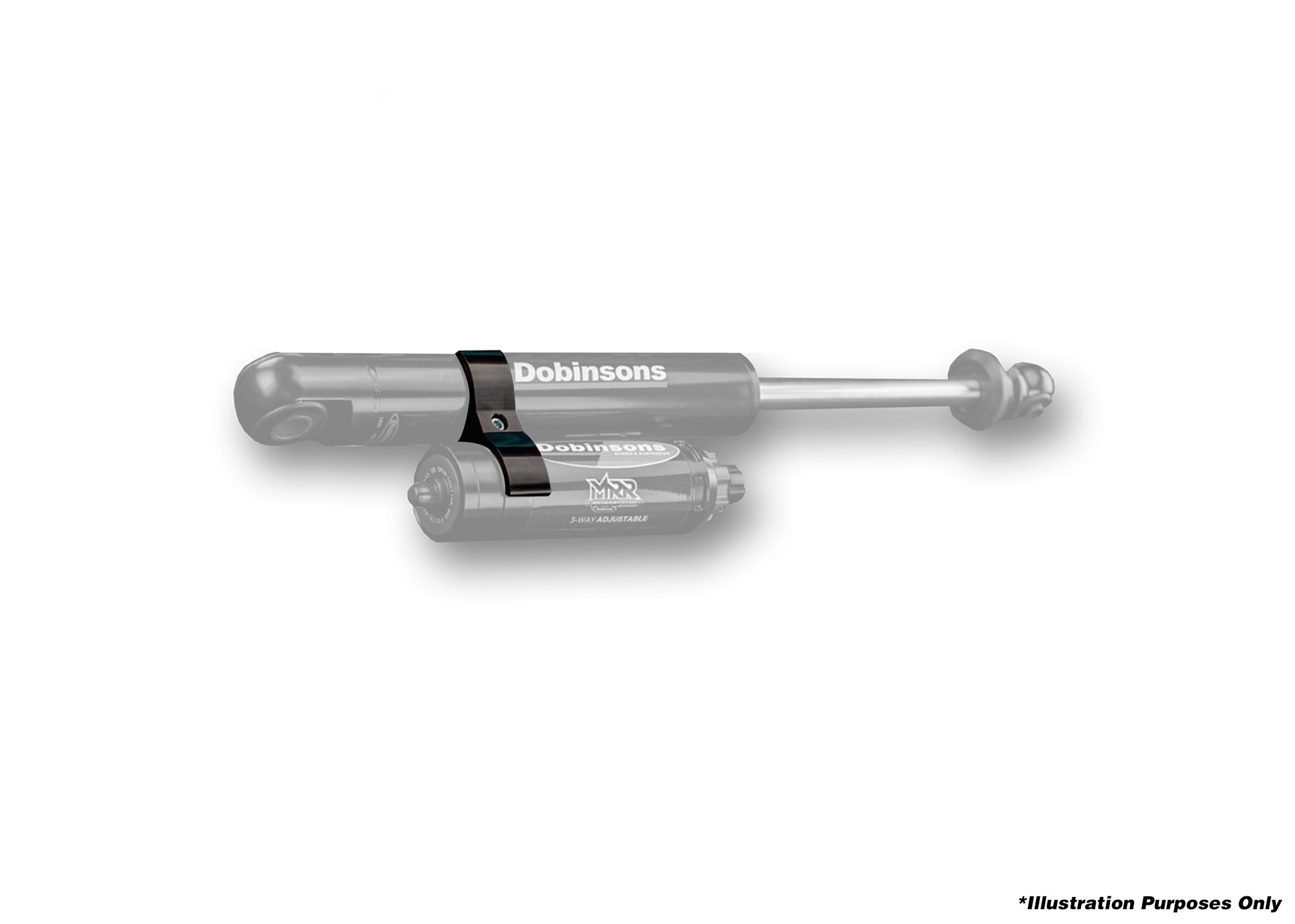 DOBINSONS PIGGY BACK CLAMP 66MM TO 60MM - 2.6" MRA - RM66-021