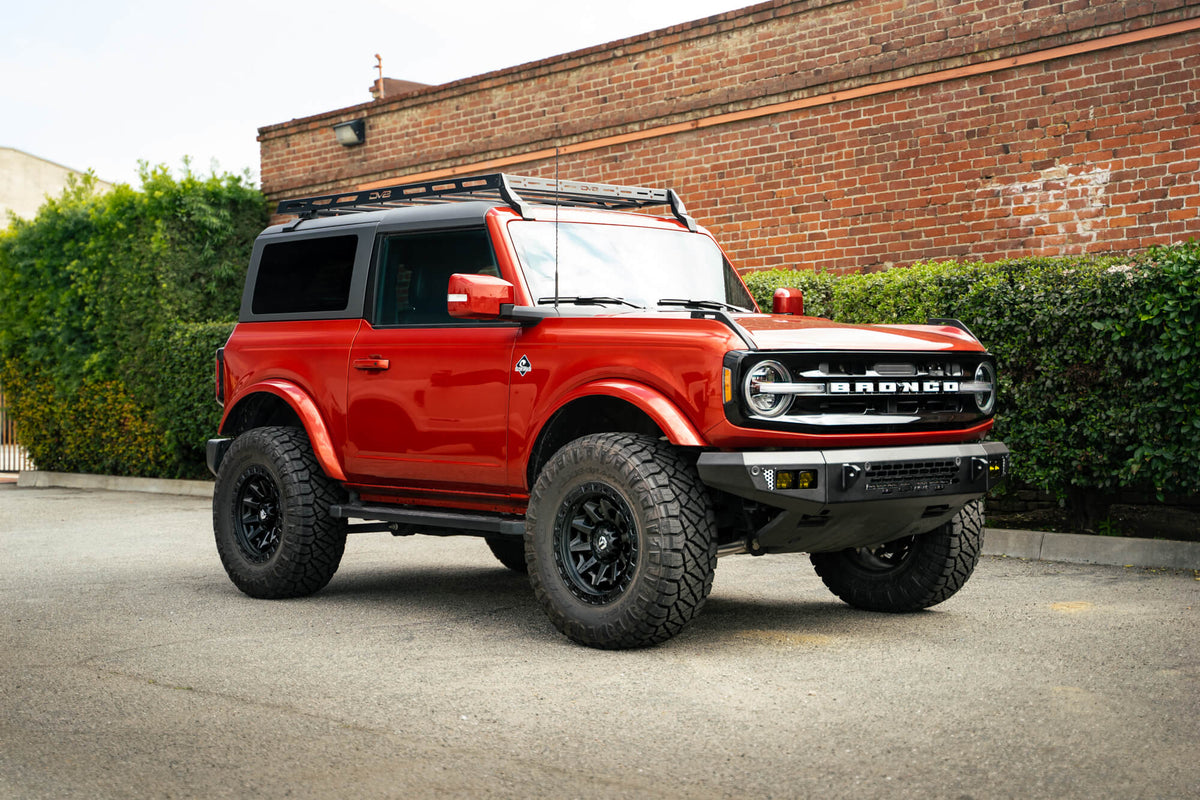 2021 2024 Ford Bronco 2 Door Hard Top Roof Rack DV8 Offroad