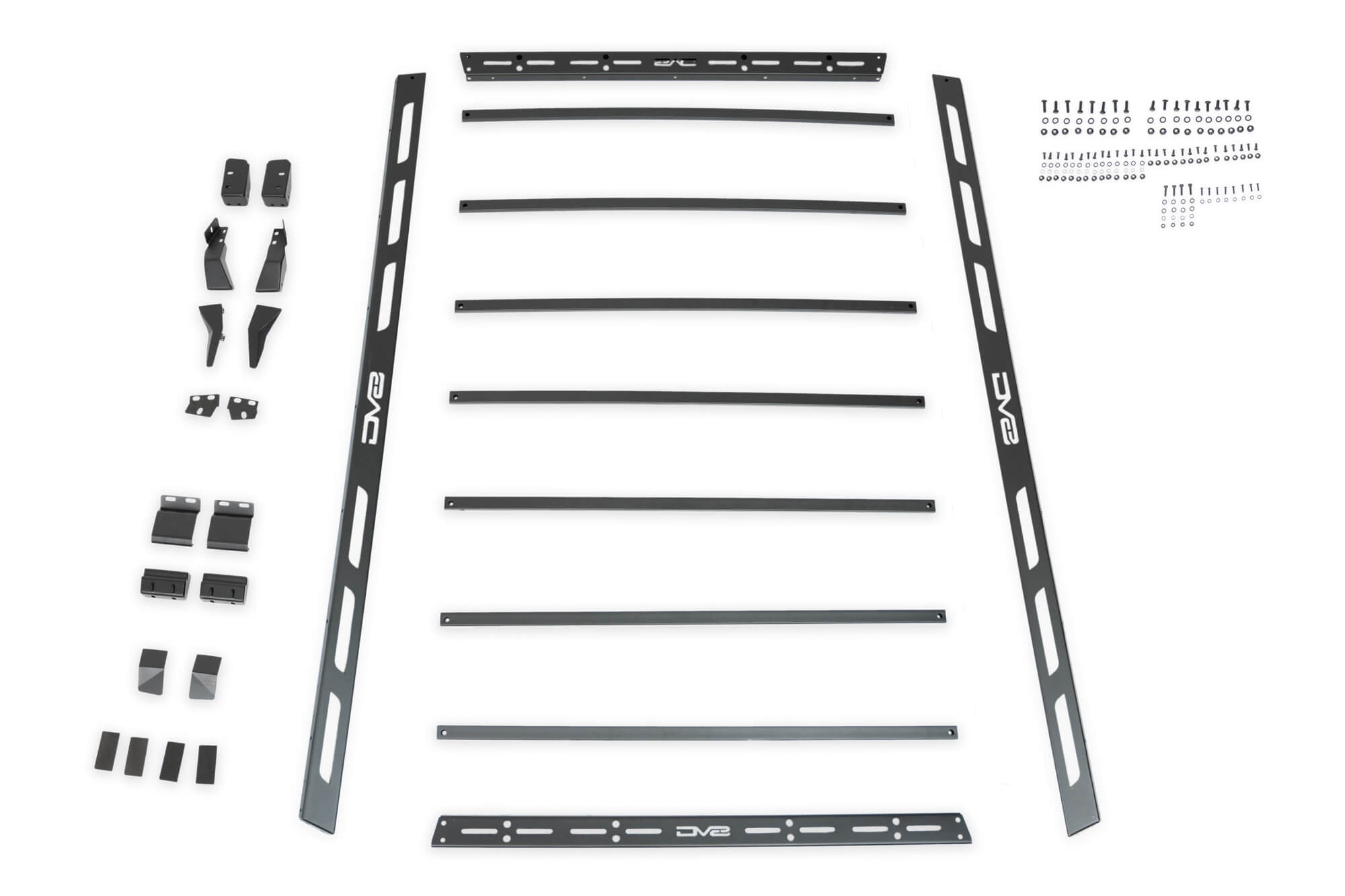 2021 2024 Ford Bronco 2 Door Hard Top Roof Rack DV8 Offroad