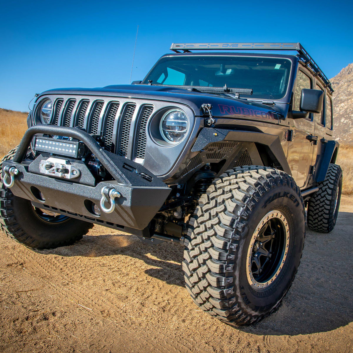2018 2025 Jeep Wrangler 4 Door Roof Rack DV8 Offroad