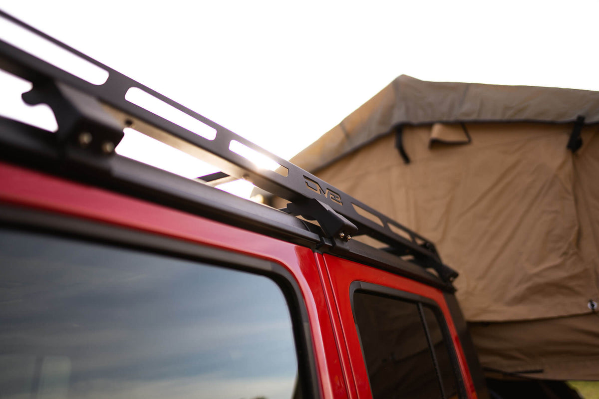 2018 2025 Jeep Gladiator JT Wrangler JL 2 Doors Roof Rack DV8 Offroad