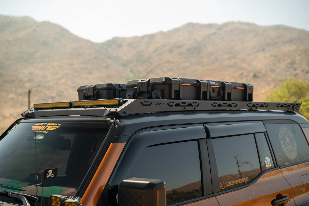 2024 2025 Toyota Land Cruiser & Lexus GX 550 Roof Rack DV8 Offroad