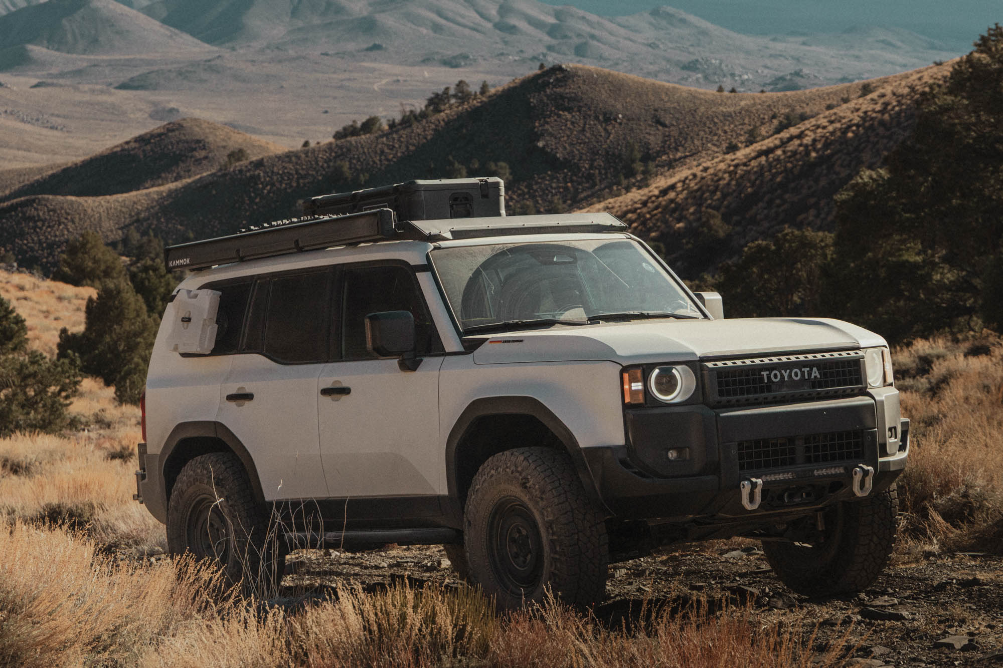 2024 2025 Toyota Land Cruiser & Lexus GX 550 Roof Rack DV8 Offroad