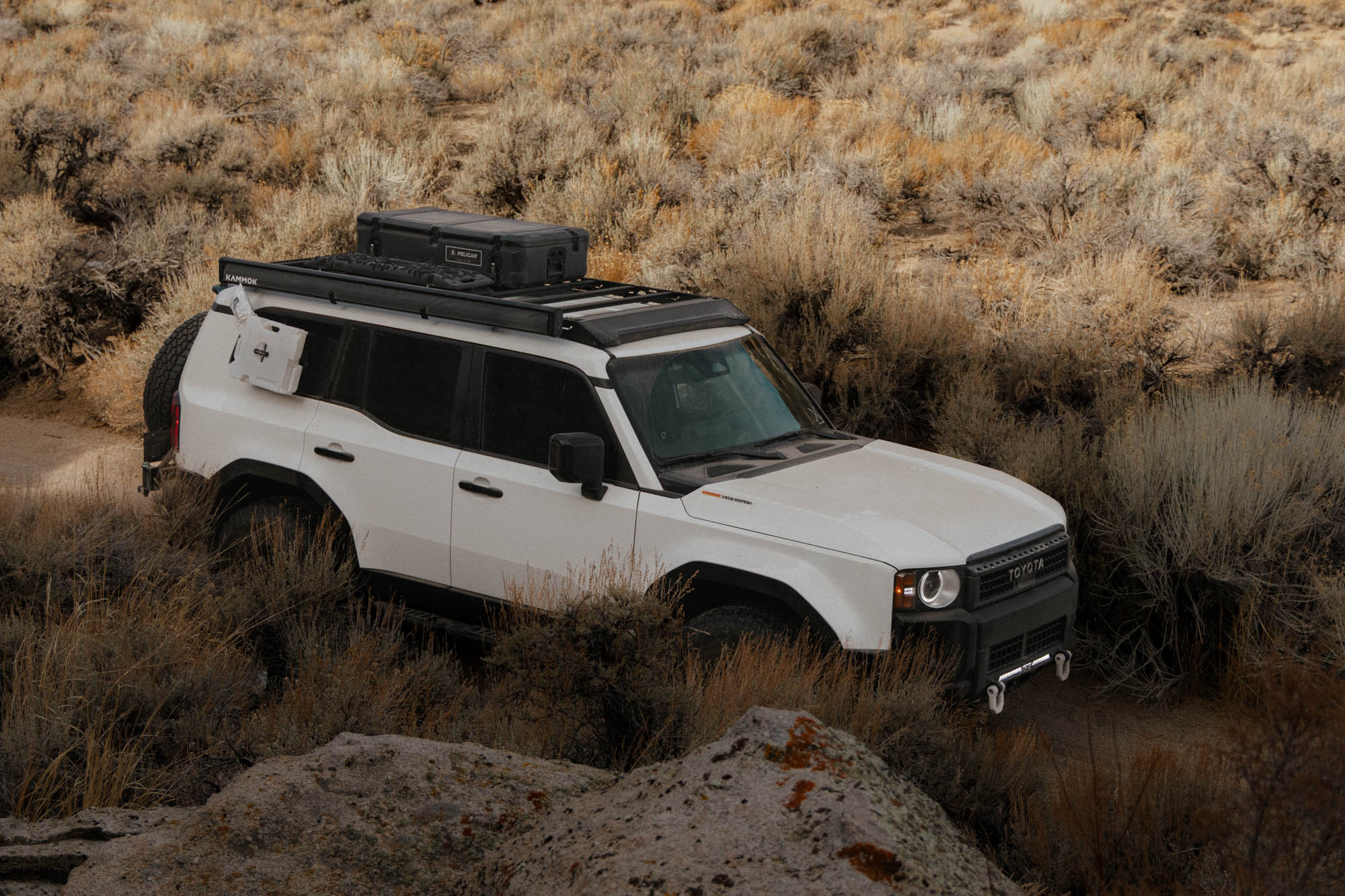 2024 2025 Toyota Land Cruiser & Lexus GX 550 Roof Rack DV8 Offroad