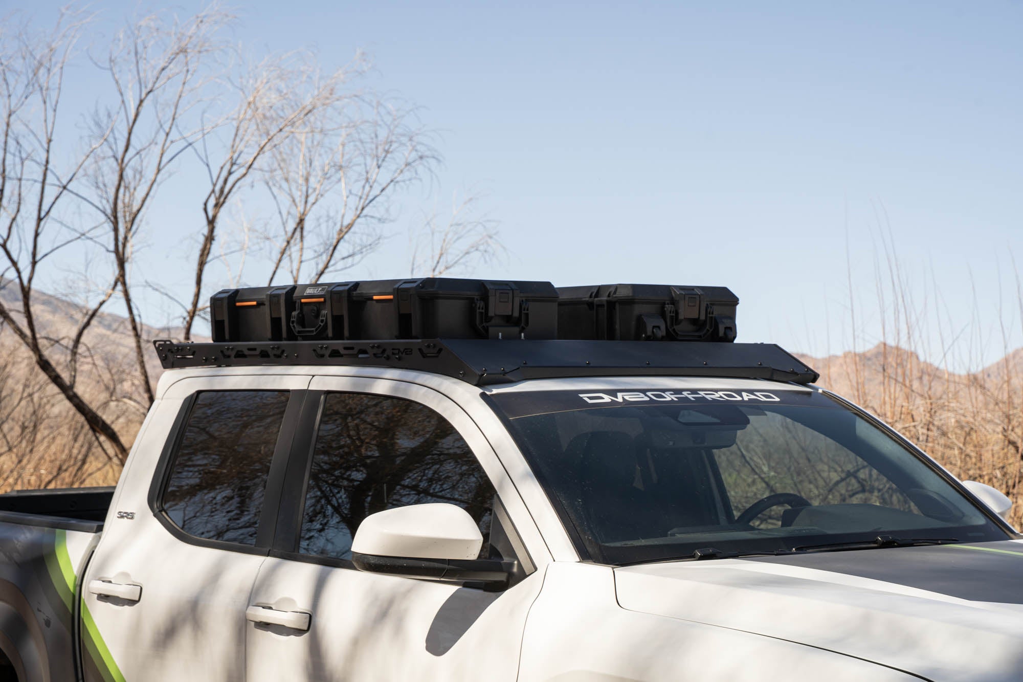 2024 2025 Toyota Tacoma Double Cab Roof Rack DV8 Offroad
