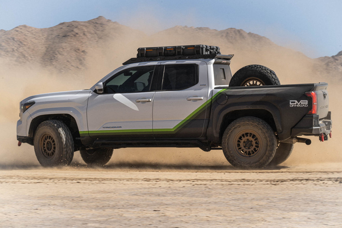 2024 2025 Toyota Tacoma Double Cab Roof Rack DV8 Offroad