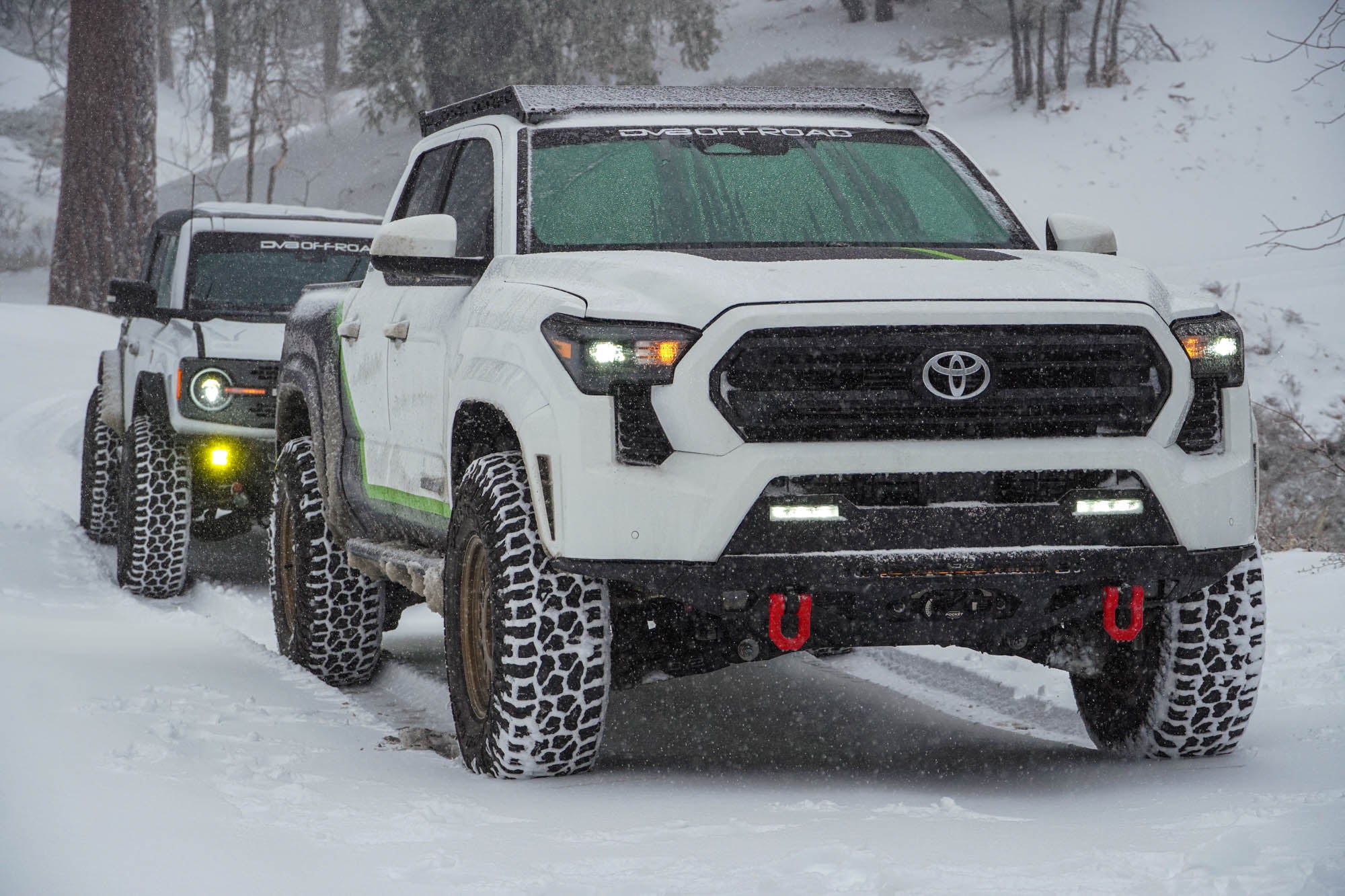 2024 2025 Toyota Tacoma Double Cab Roof Rack DV8 Offroad