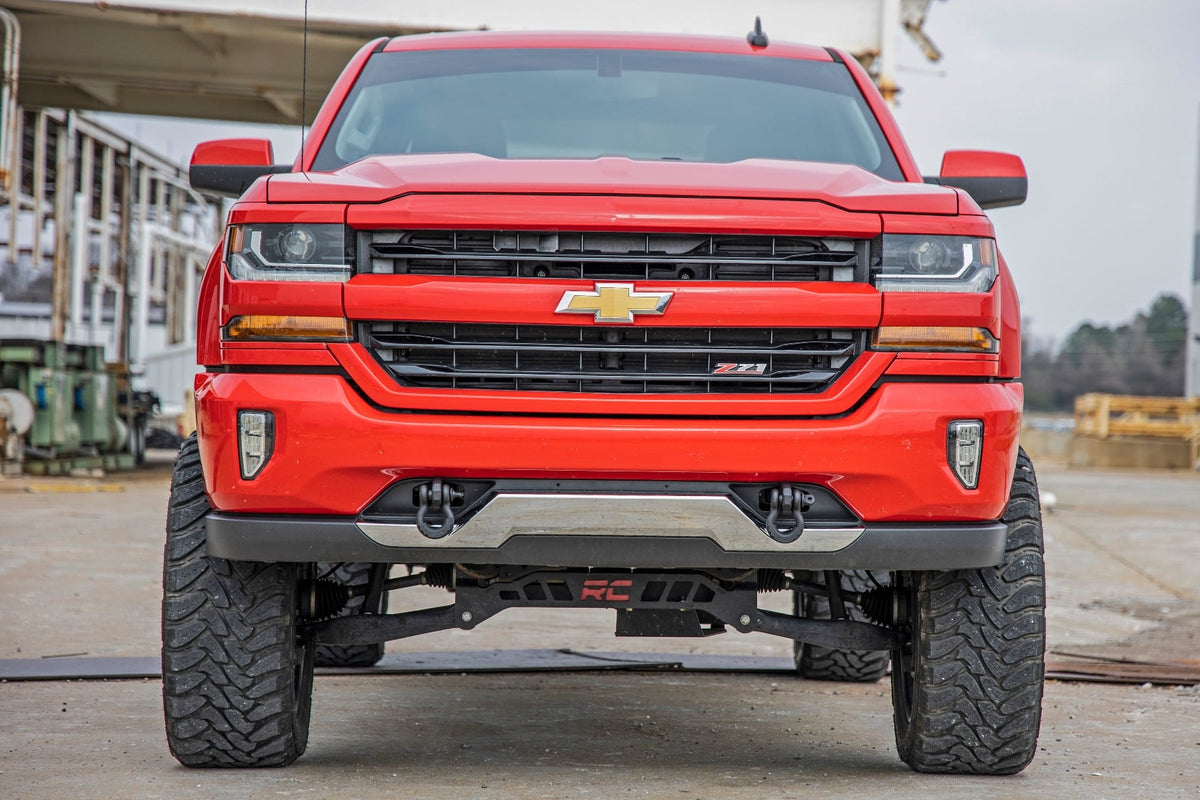 Tow Hook Brackets D-Ring Combo Chevy Silverado 1500 2WD/4WD (2014-2018 & Classic) Rough Country