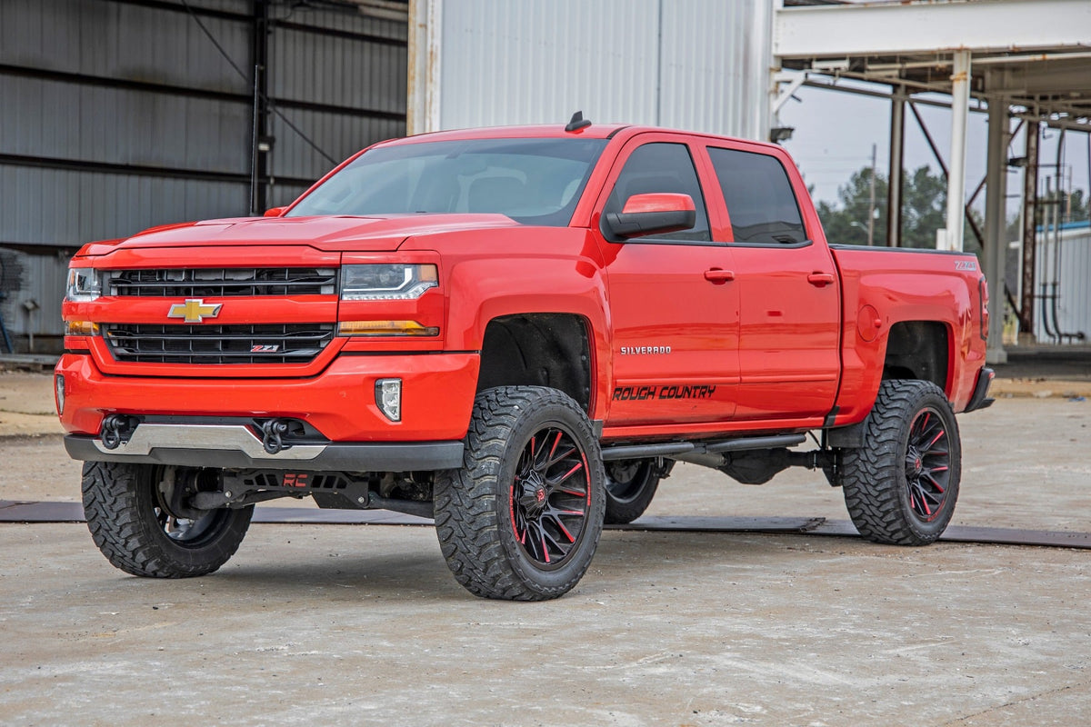 Tow Hook Brackets D-Ring Combo Chevy Silverado 1500 2WD/4WD (2014-2018 & Classic) Rough Country