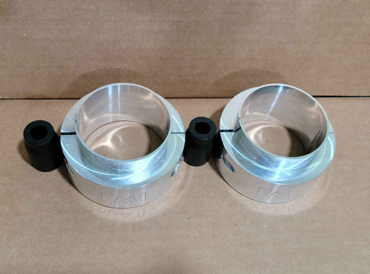 2025 Ram RHO 2 inch front leveling kit featuring aluminum spacers for enhanced vehicle height and stability.