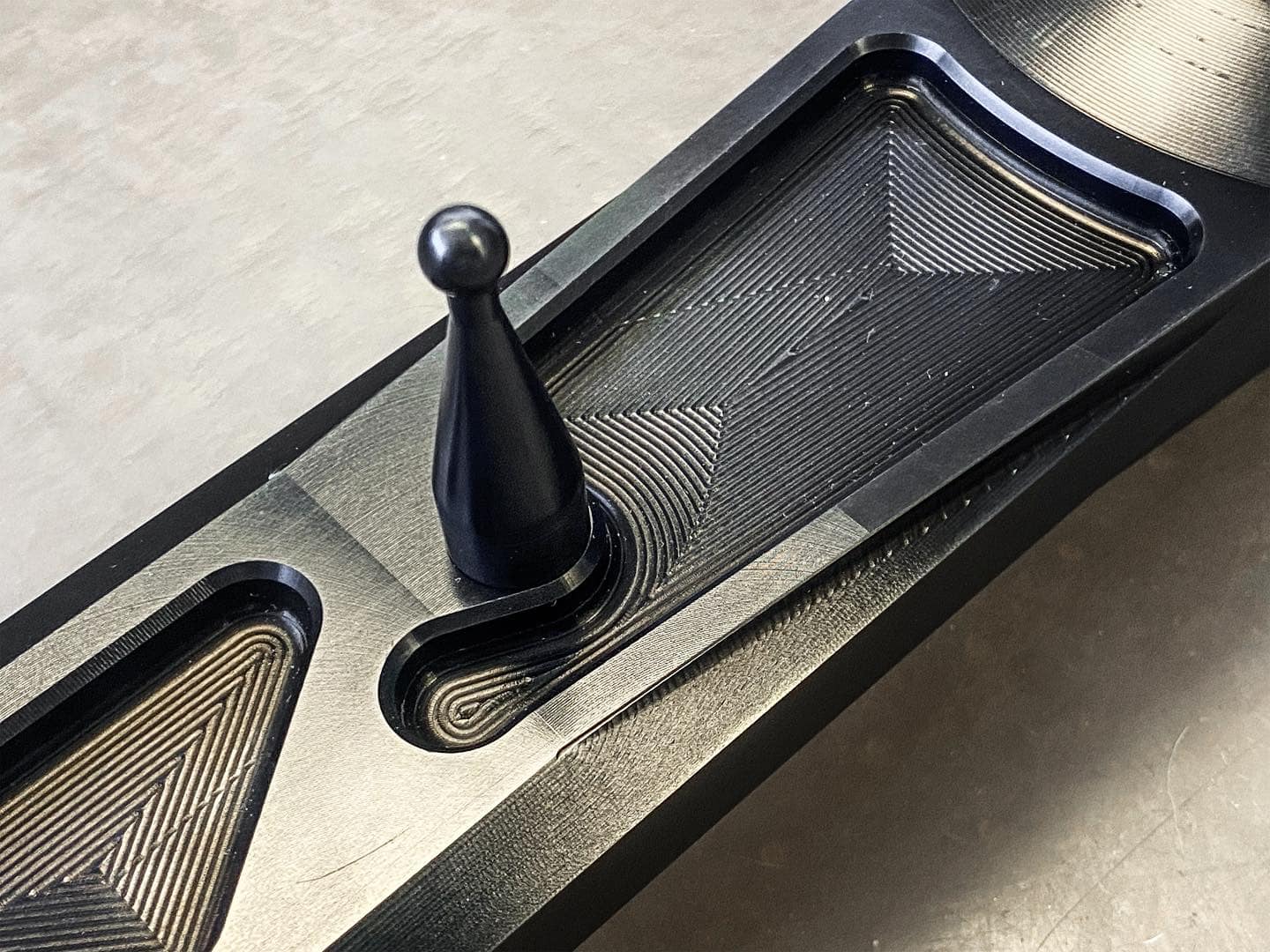 Billet aluminum rear lower suspension arms for 2025 Ram RHO, showcasing precision engineering and durability.