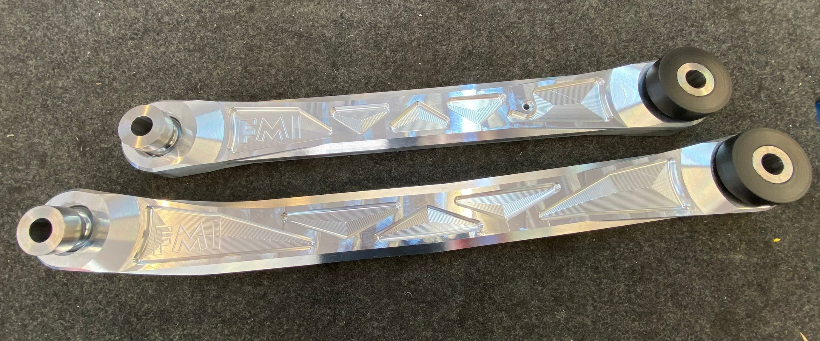 Billet Aluminum Rear Suspension arms for the 2021 Ram TRX look amazing and super strong. Love the machine finish
