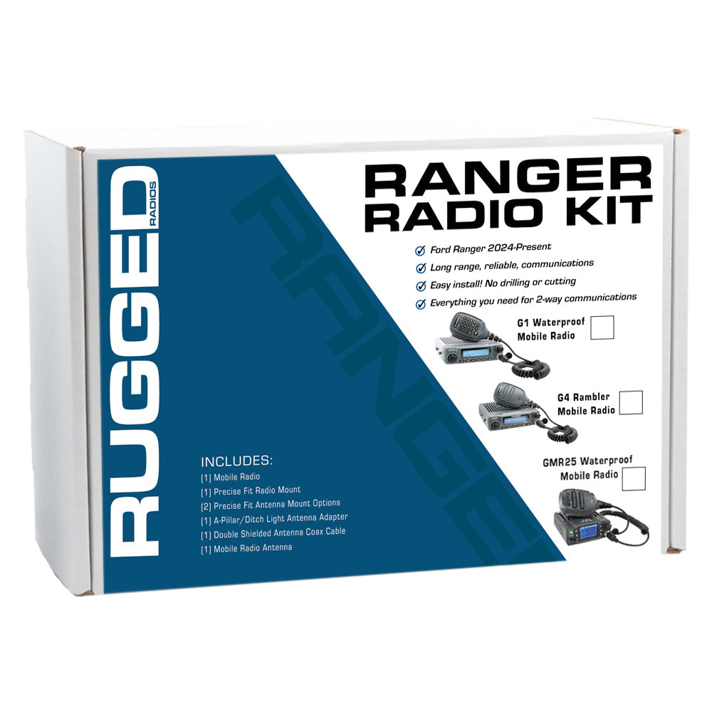 Ford Ranger Two-Way GMRS Mobile Radio Kit