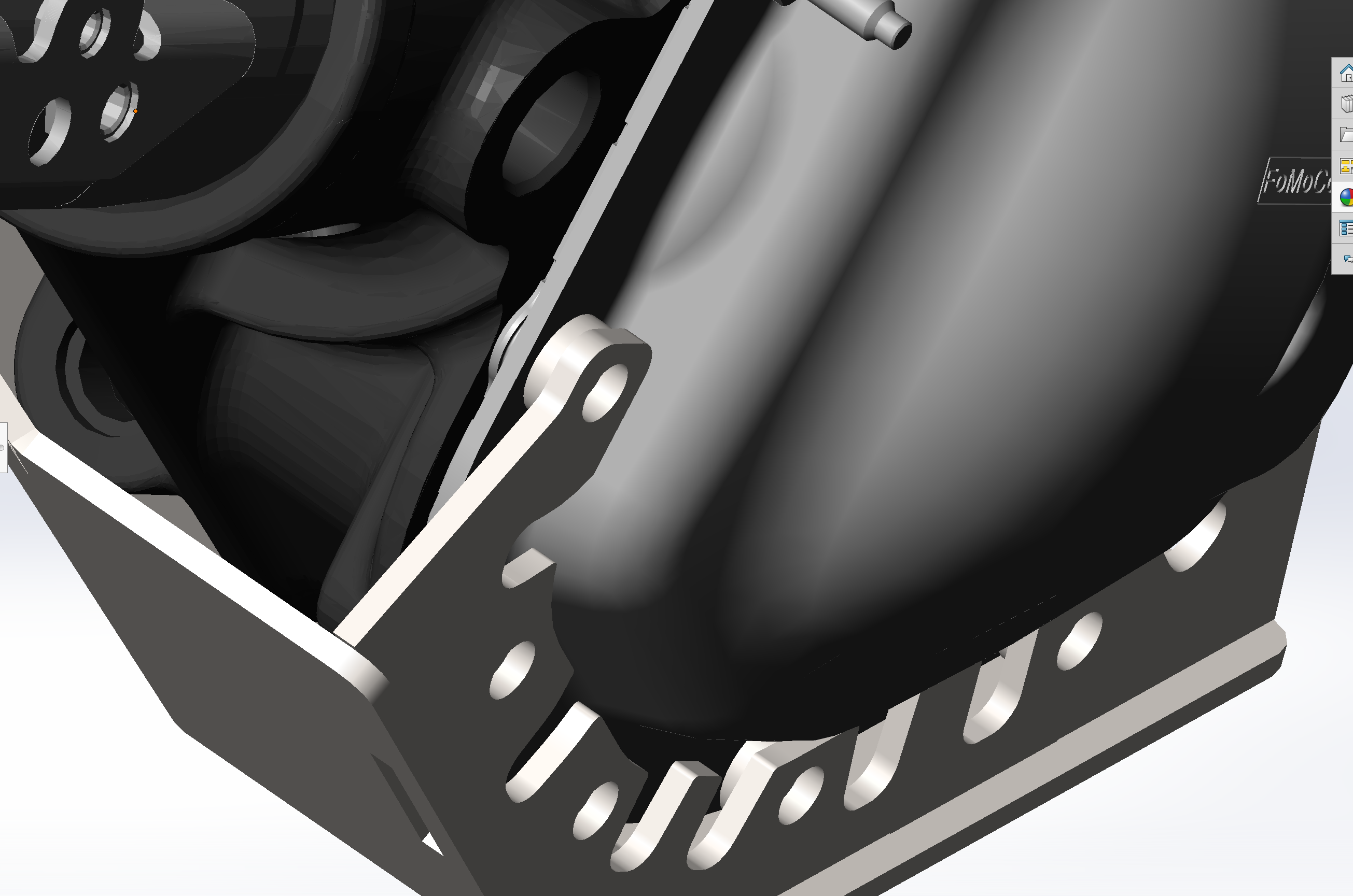 Rear differential skid plate for 2019-2023 Ford Ranger, designed for offroad protection and durability.