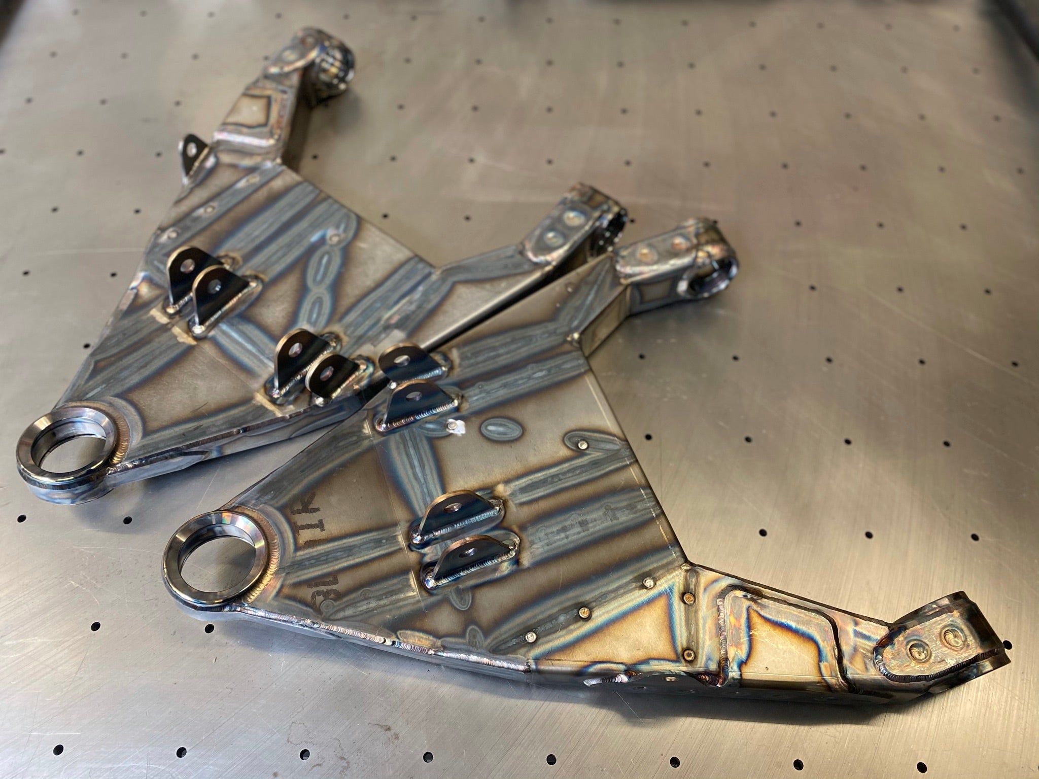 Long travel front suspension kit for 2017 and newer Ford Raptor, featuring durable construction and enhanced performance.
