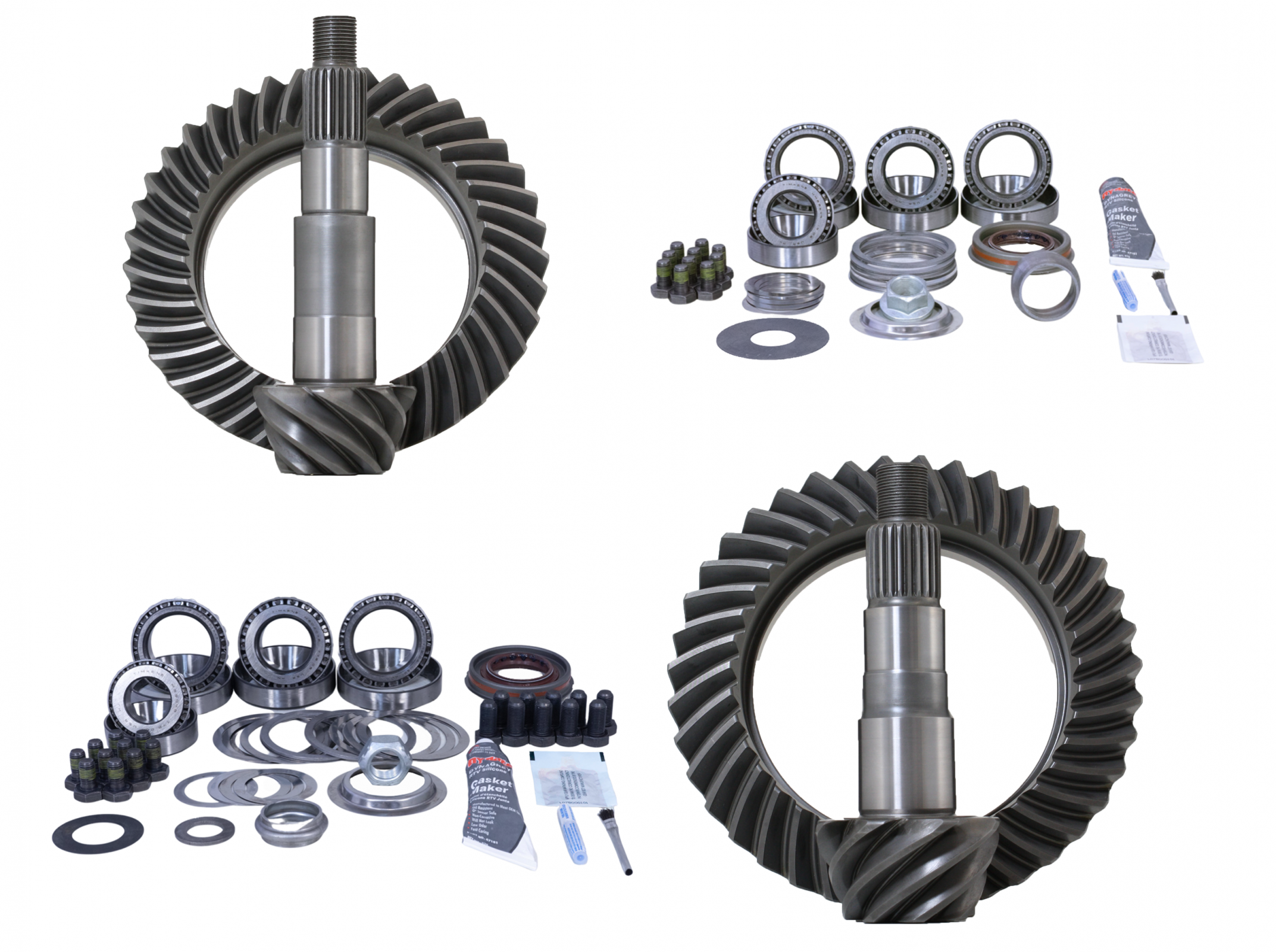 Jeep Wrangler JK Rubicon 4.56 Ratio Koyo Bearing Gear Package Revolution Gear