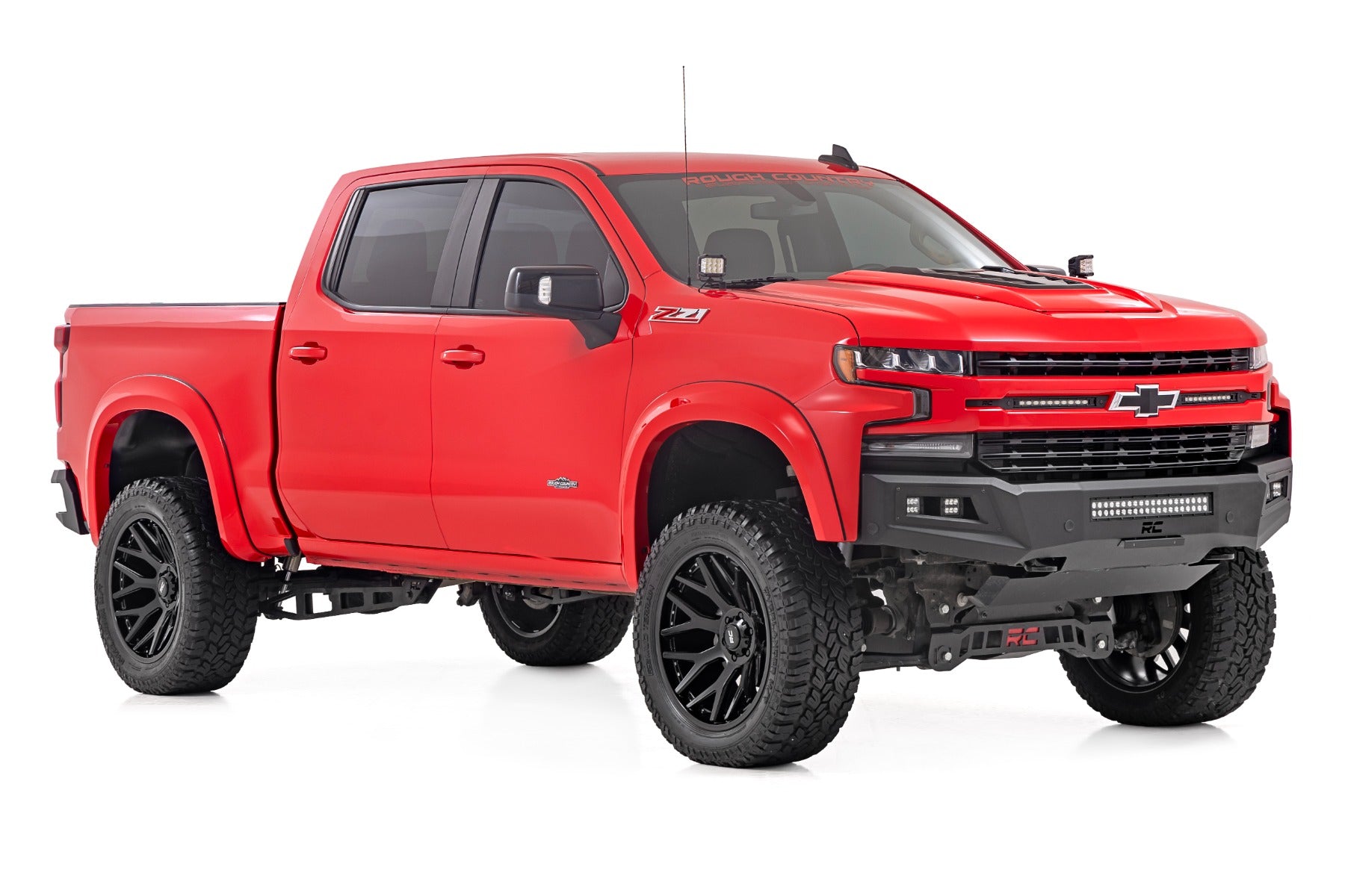 Fender Flares Sport GXN Deep Bronze Chevy Silverado 1500 2WD/4WD (19-26) Rough Country