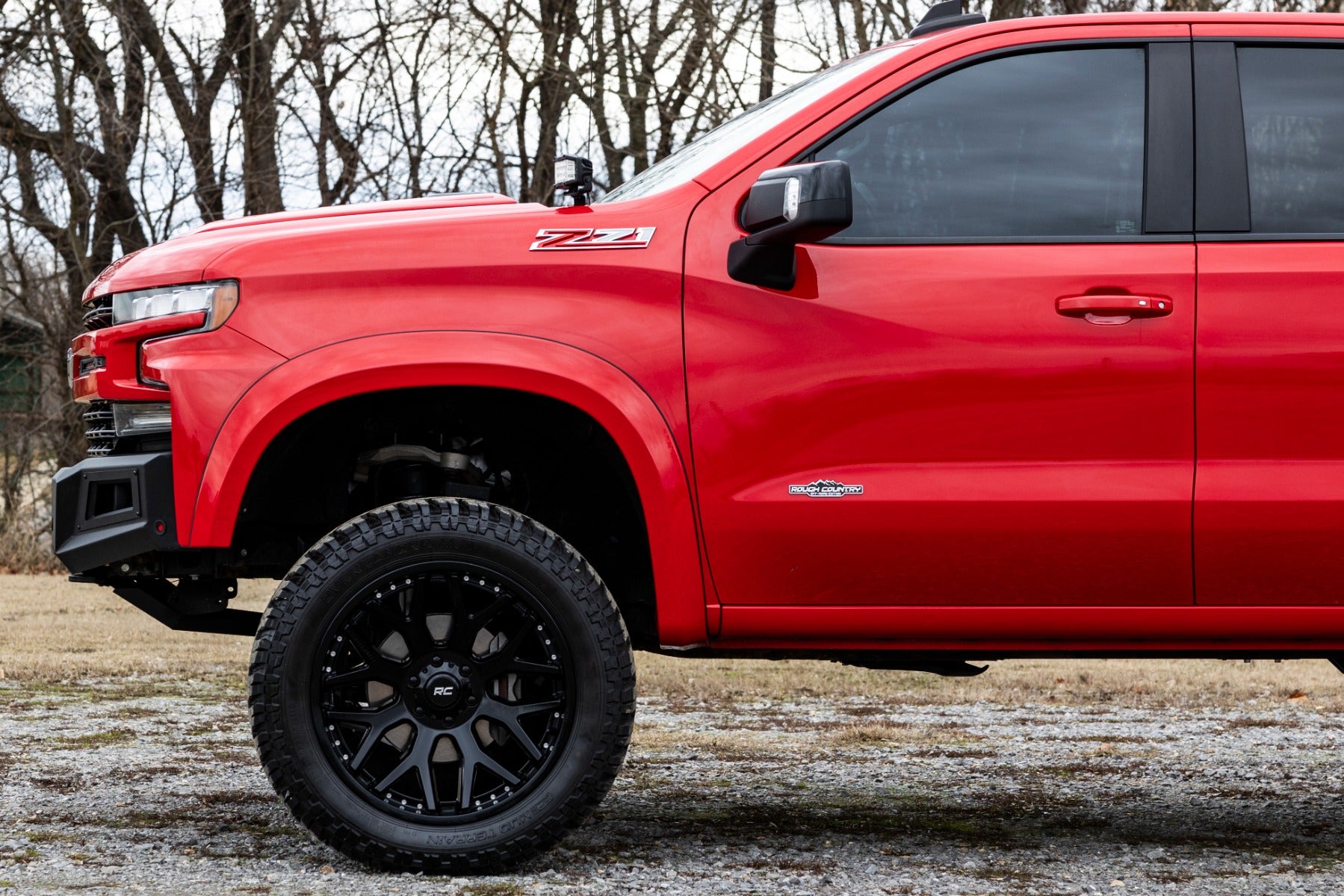Fender Flares Sport GXN Deep Bronze Chevy Silverado 1500 2WD/4WD (19-26) Rough Country