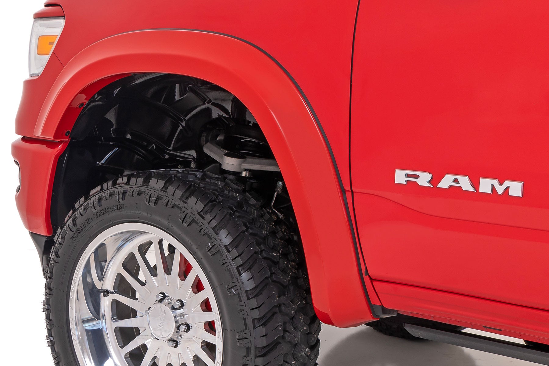 Sport Fender Flares PW7 Bright White Ram 1500 2WD/4WD (2019-2024) Rough Country
