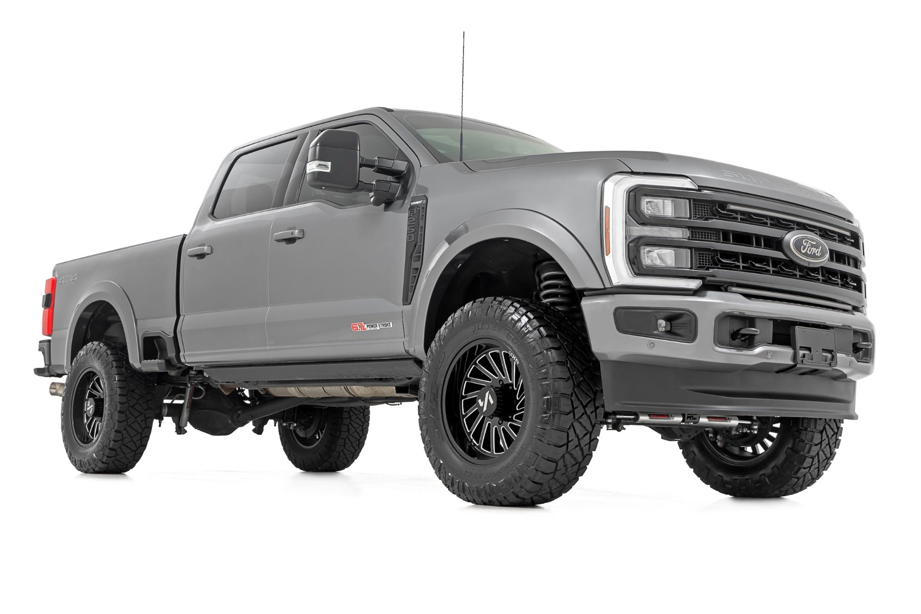 Sport Fender Flares D1 Stone Gray Ford F-250/F-350 Super Duty (23-26) Rough Country