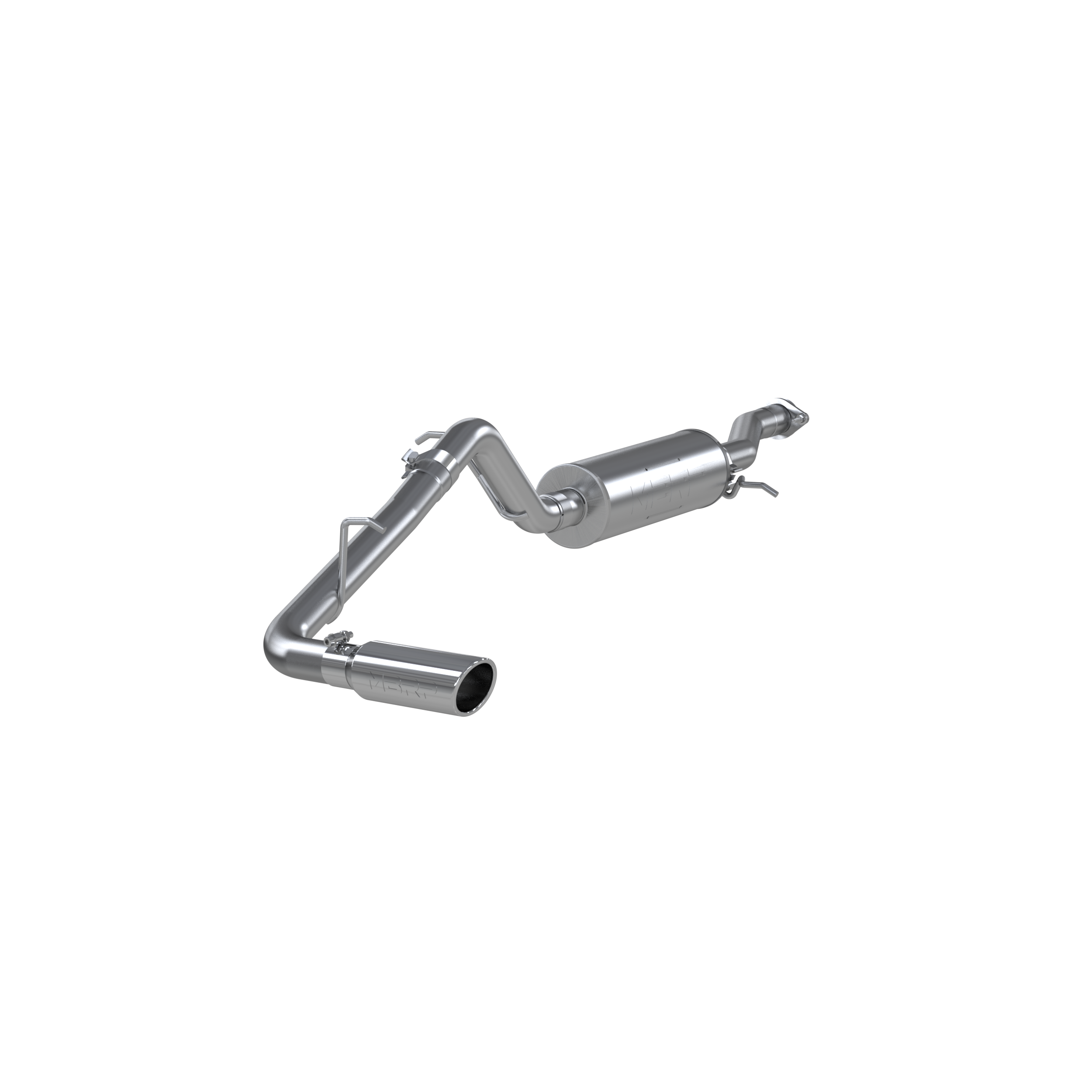 Cat Back Exhaust System Single Side T409 Stainless Steel For 04-12 Colorado/Canyon MBRP
