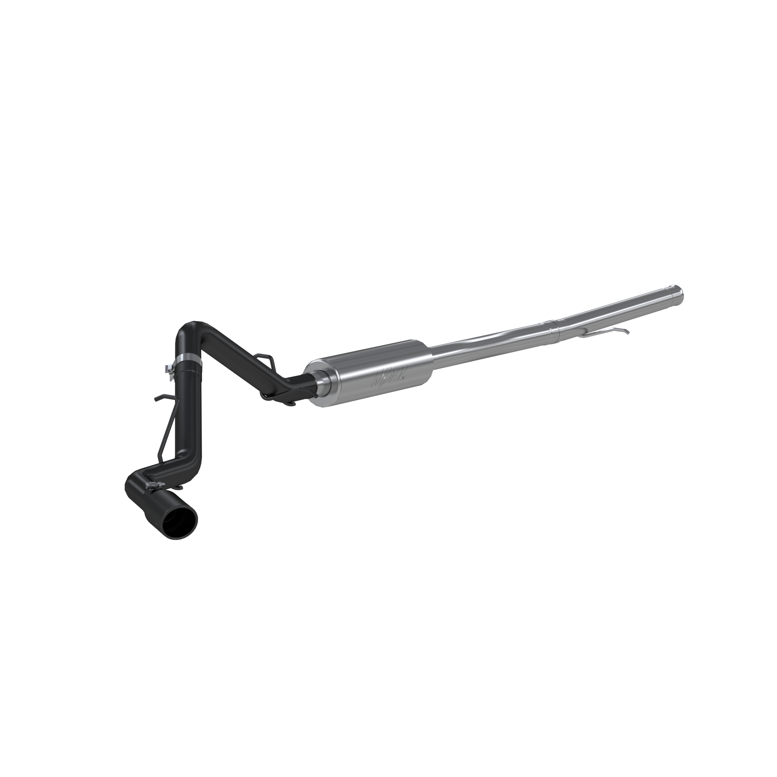 Silverado/Sierra 3 Inch Cat Back Exhaust System Single Side Armor BLK For 19-Up Silverado/Sierra 1500 4.3L, 5.3L, 2022 Silverado LTD/ Sierra Limited 5.3L MBRP