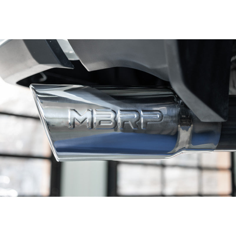 14-Up Ram 2500/3500 Armor Lite, Aluminized Steel 4 Inch Cat Back Single Side Exit Exhaust System MBRP