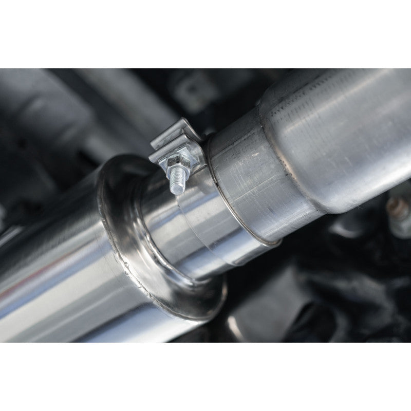 14-Up Ram 2500/3500 Armor Lite, Aluminized Steel 4 Inch Cat Back Single Side Exit Exhaust System MBRP