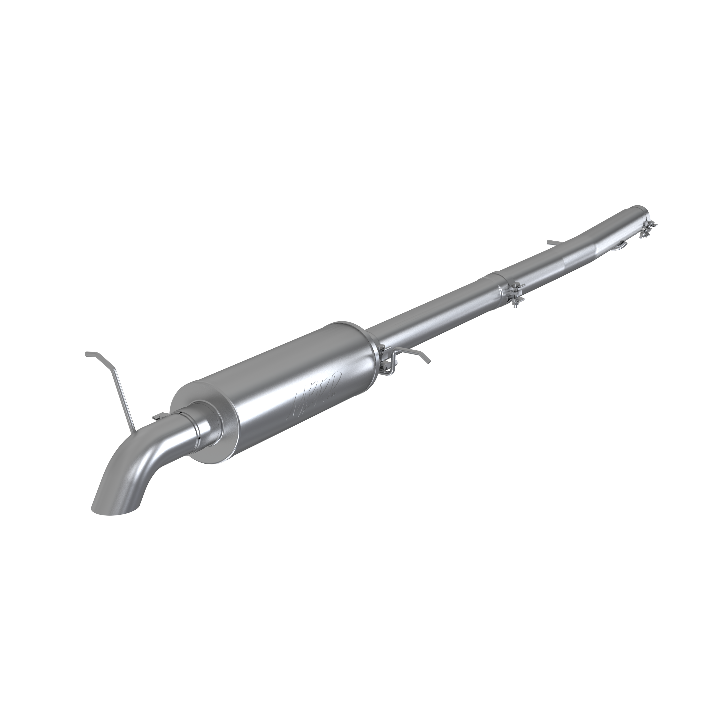 3 Inch Cat Back Exhaust System For 19-23 Ford Ranger EcoBoost 2.3L Turn Down Aluminized Steel MBRP