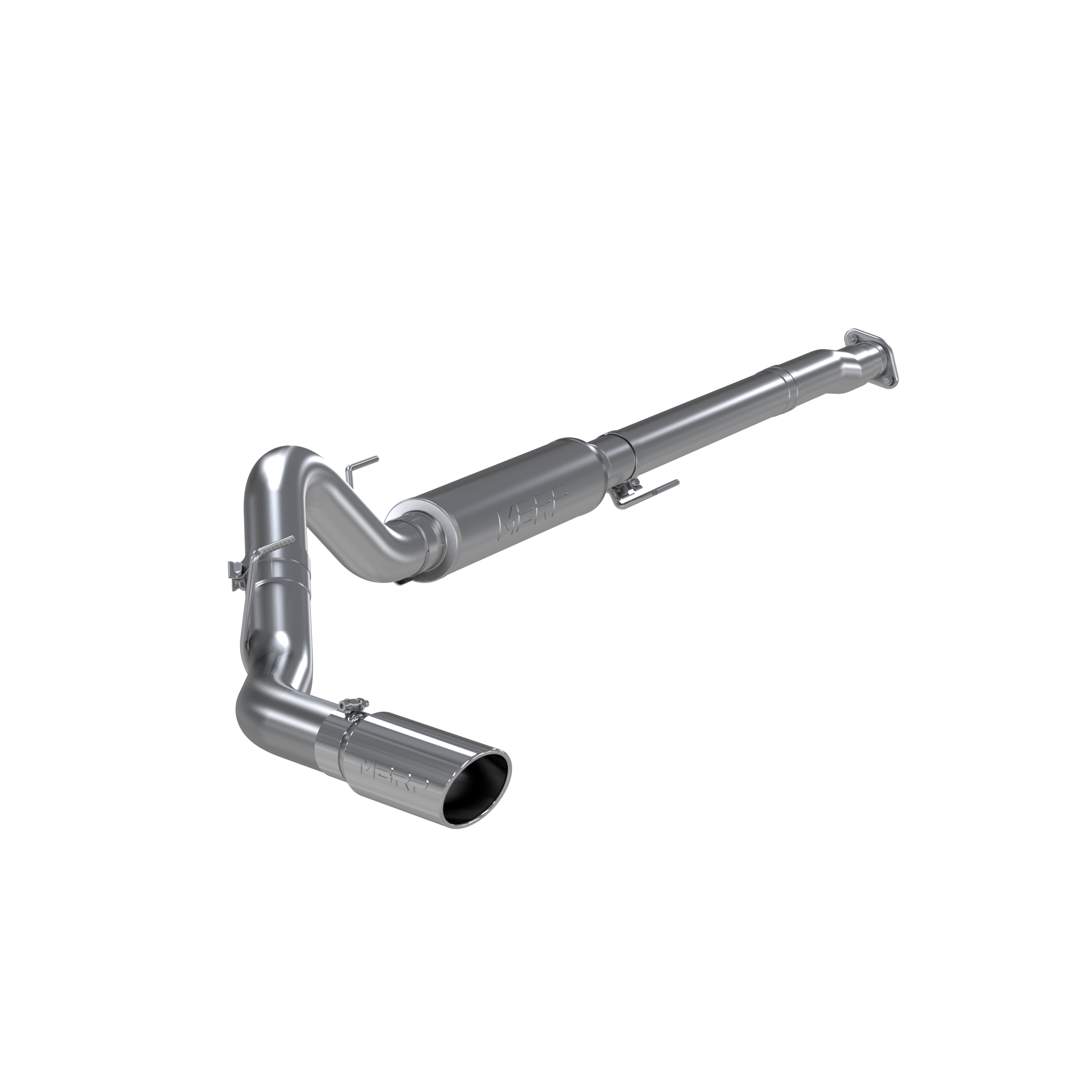 4 Inch Cat Back Exhaust System Single Side Exhaust T409 Stainless Steel For 11-14 Ford Ford F-150 3.5L V6 EcoBoost MBRP