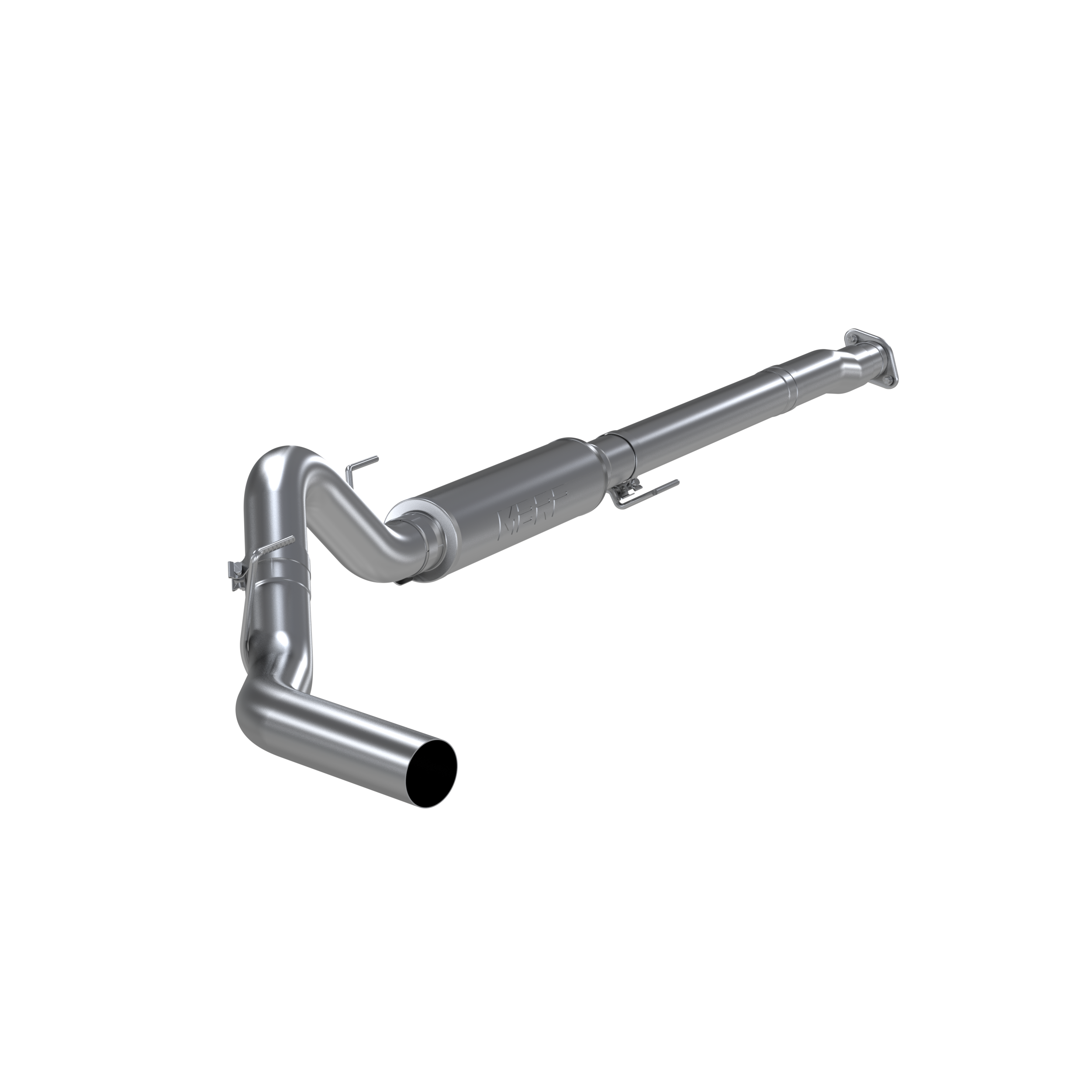 4 Inch Cat Back Exhaust System Single Side Exhaust For 11-14 Ford F-150 3.5L EcoBoost MBRP