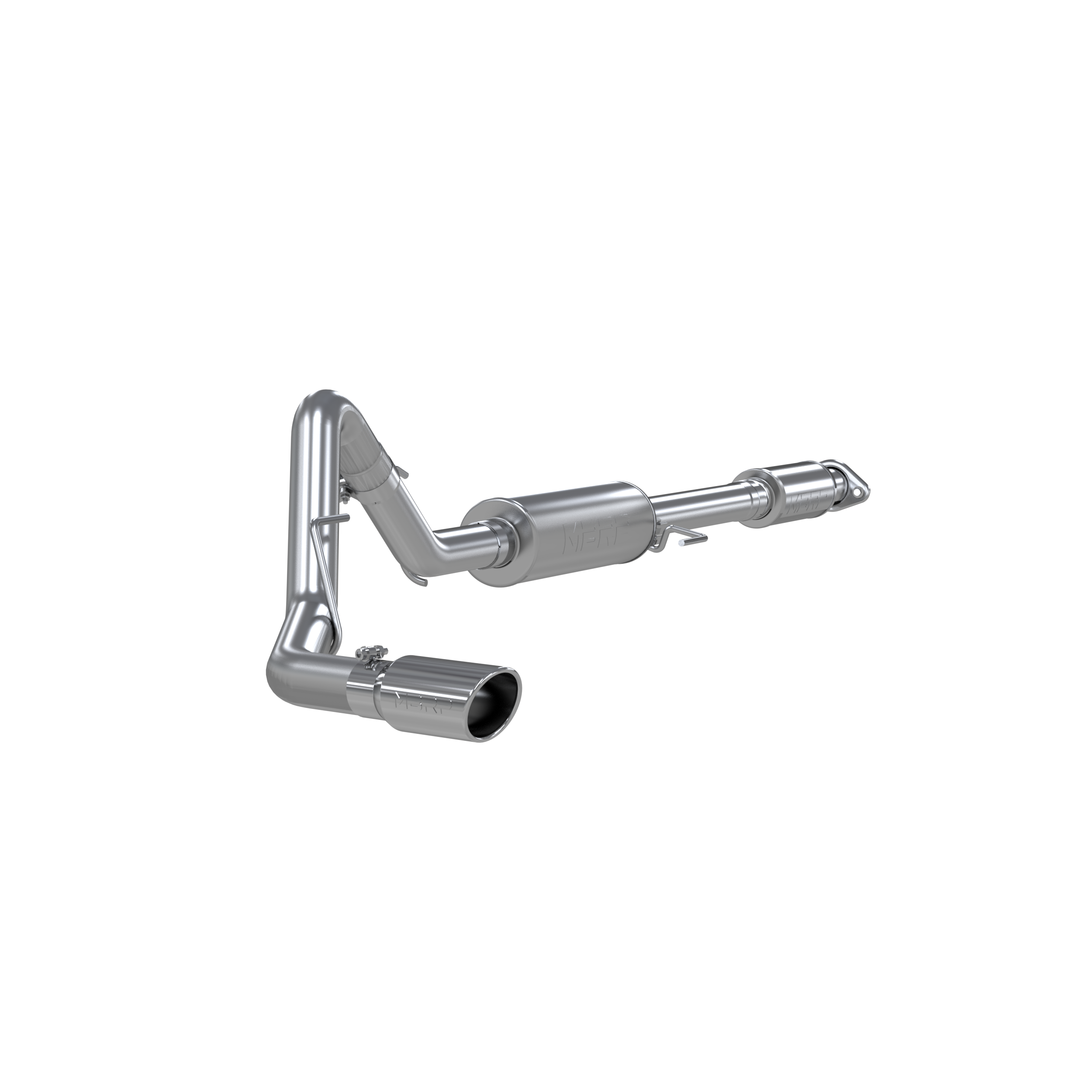 3 Inch Cat Back Exhaust System Single Side Exit Aluminized Steel For 15-20 Ford F-150 5.0L MBRP