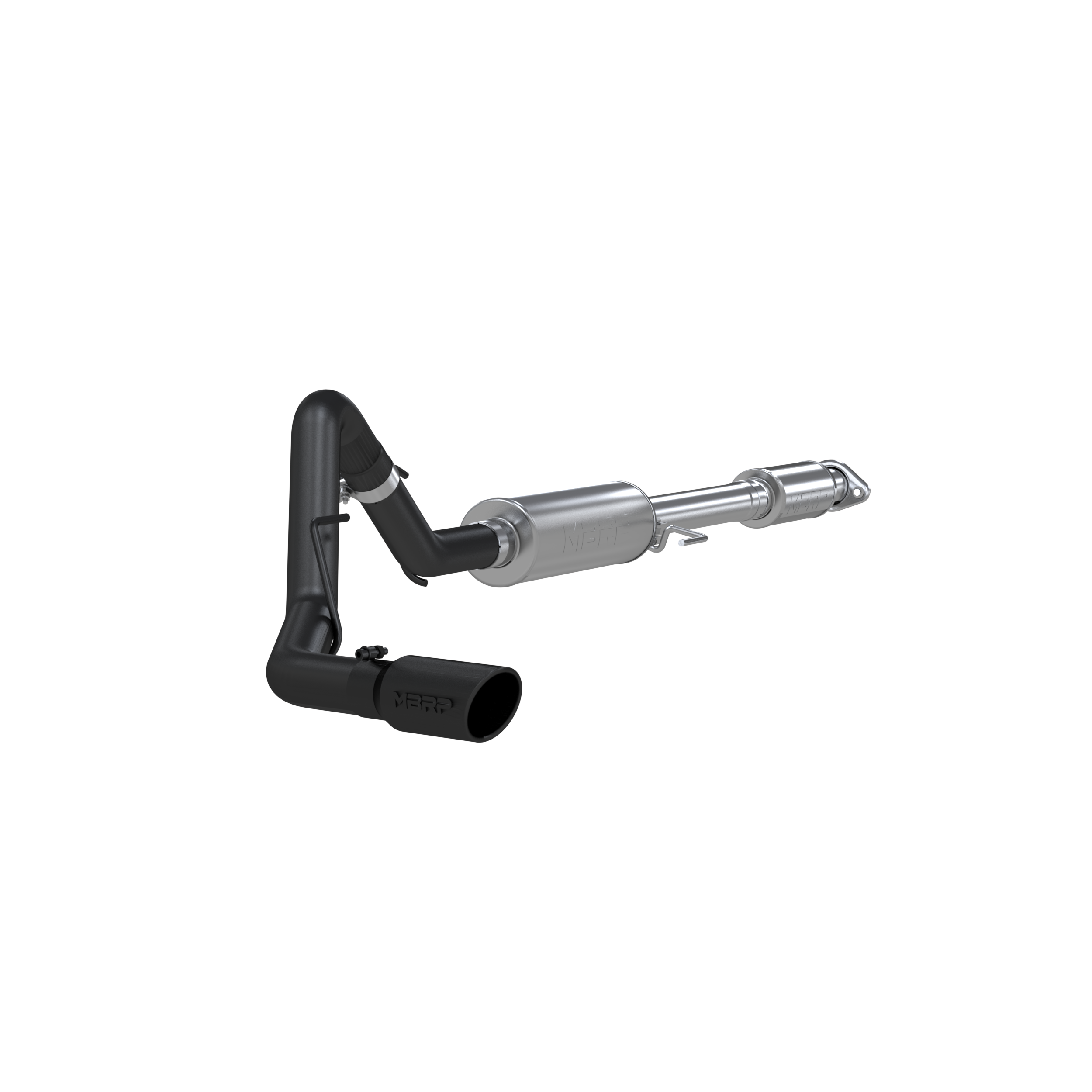 3 Inch Cat Back Exhaust System Single Side Exit Black Coated For 15-20 Ford F-150 5.0L MBRP