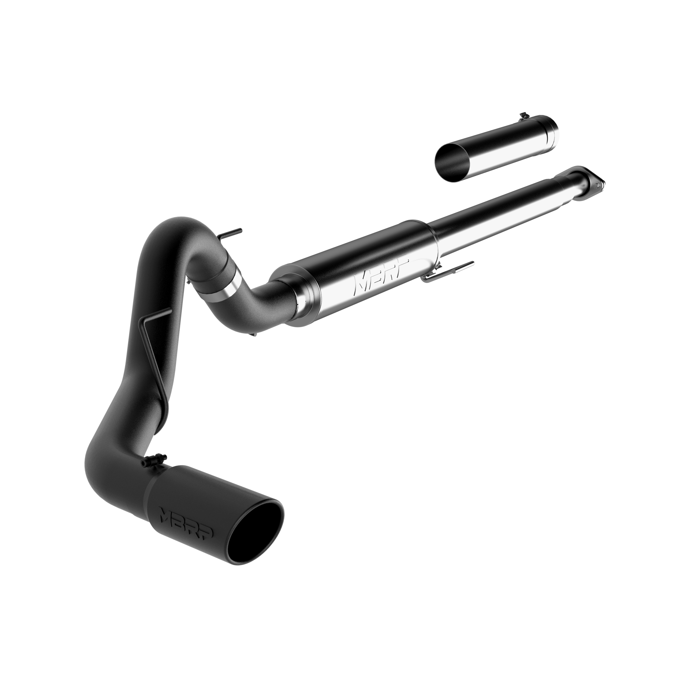 4 Inch Cat Back Exhaust System For 15-20 Ford F-150 2.7L/3.5L EcoBoost Single Black Finish MBRP