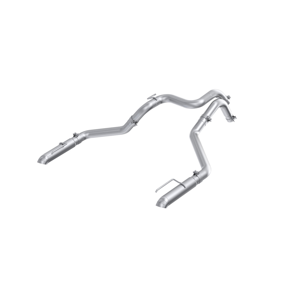 24-Present Ford Ranger Raptor 3.0L EcoBoost, Armor Pro 3-Inch Axle-Back Dual Rear Turn-Down MBRP
