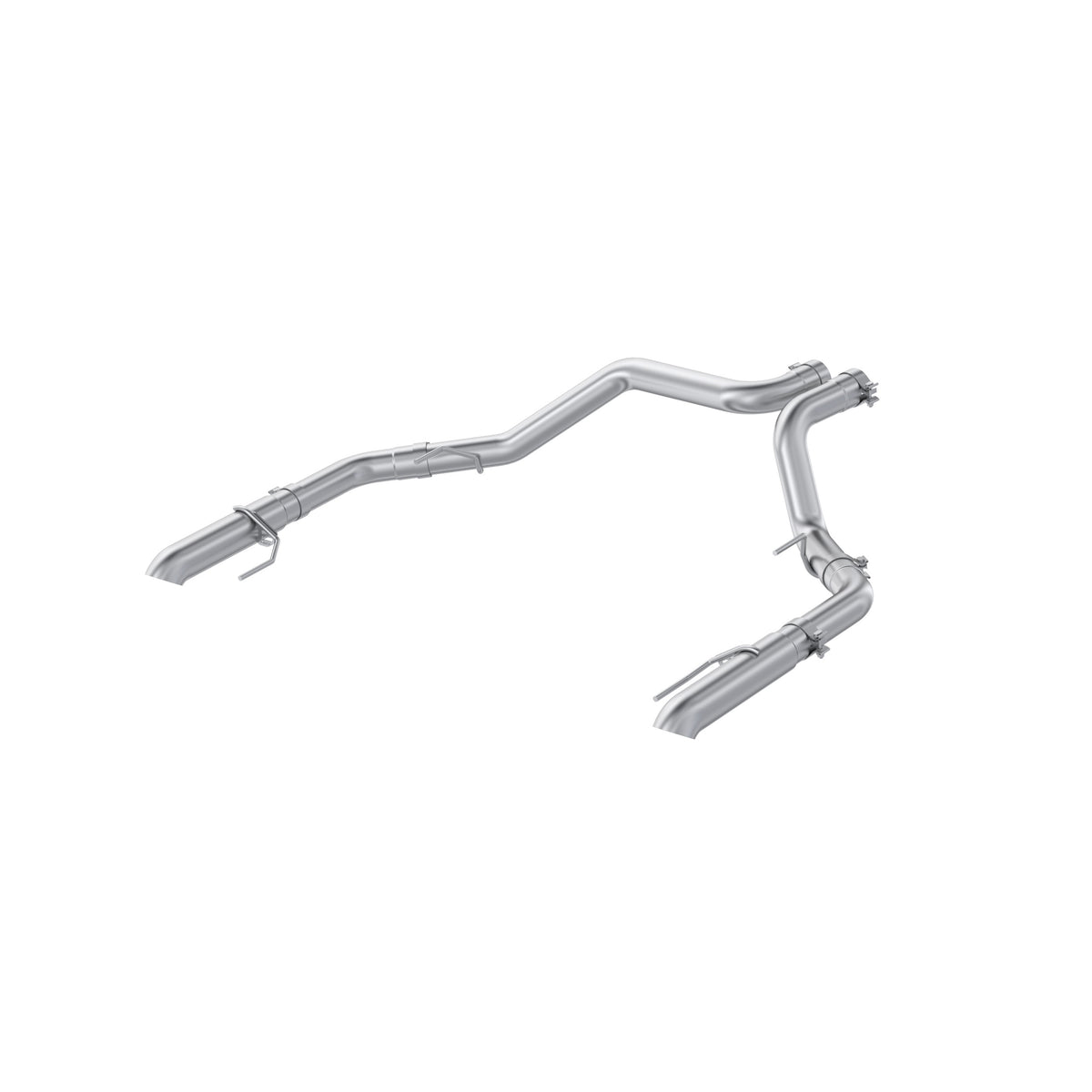 22-Present Ford F-150 Raptor 3.5L and Raptor R 5.2L Armor Pro 3-Inch Axle-Back Dual Split Rear Turn Down MBRP