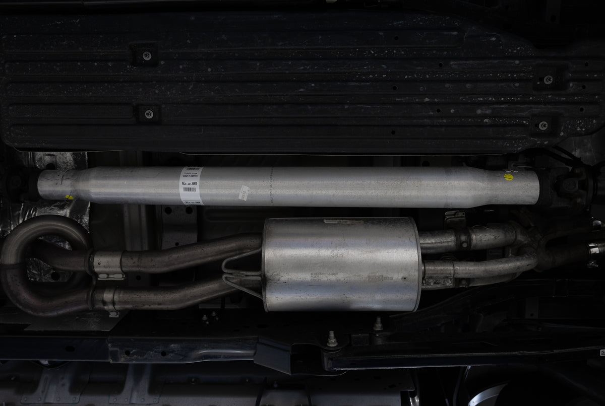 22-Present Ford F-150 Raptor 3.5L and Raptor R 5.2L Armor Pro 3-Inch Axle-Back Dual Split Rear Turn Down MBRP